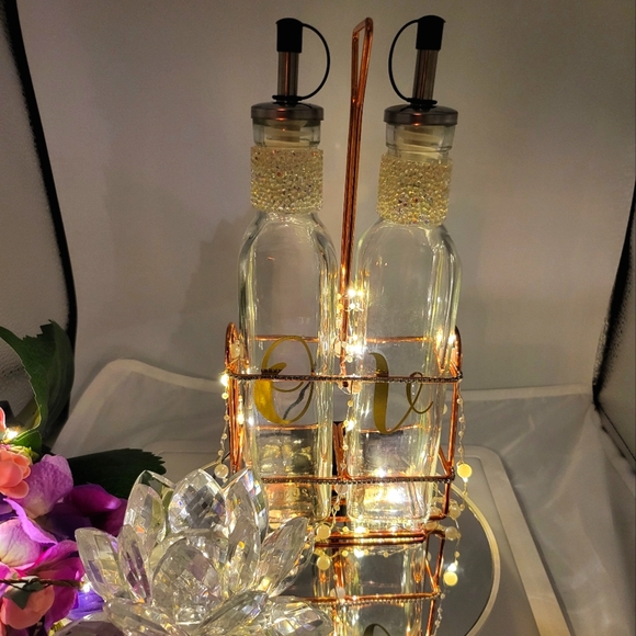 Crafted bybTesoroz Del Rey Designs Other - Handmade Elegant Decorative Oil/Vinegar rack by Tesoroz Del Rey Designs ♥️